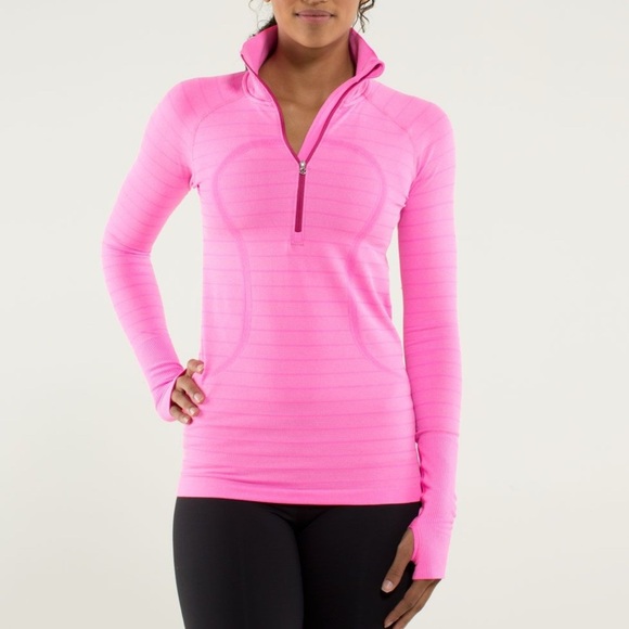 Lululemon long sleeve HOT PINK 🩷 - Picture 1 of 5